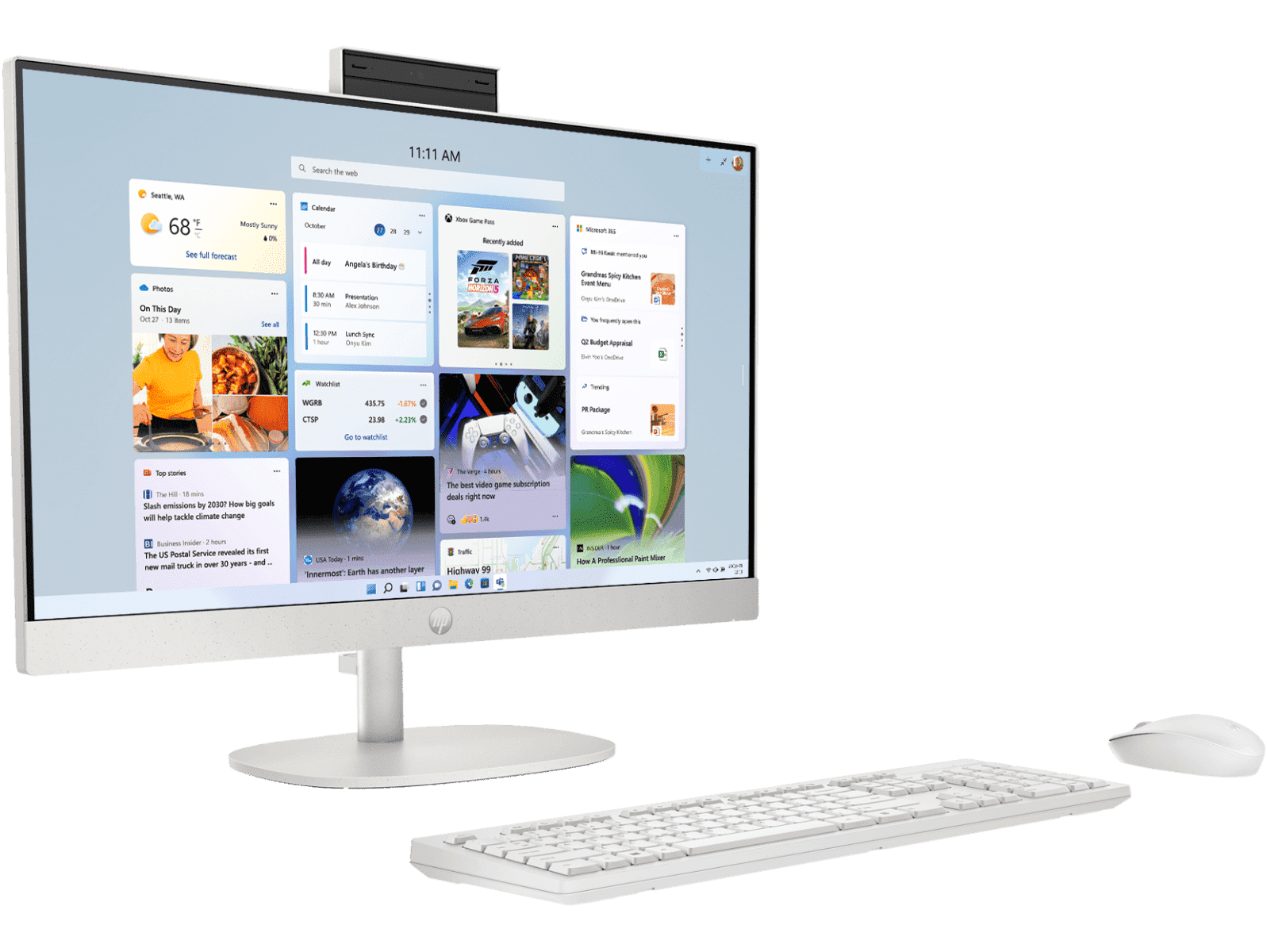 HP AIO 24-CR0477IN (I5-1334U/8/512GB/24/W11 MS24/SHELL WHITE)