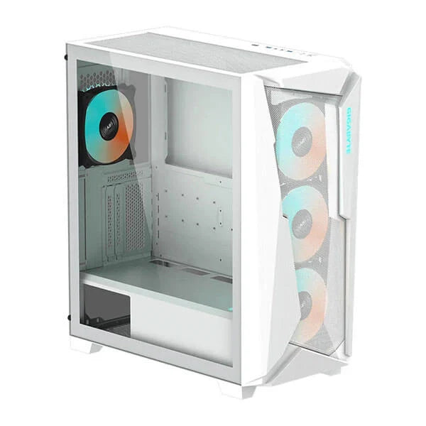 GIGABYTE C301 Glass ARGB EATX Mid Tower Cabinet (White)