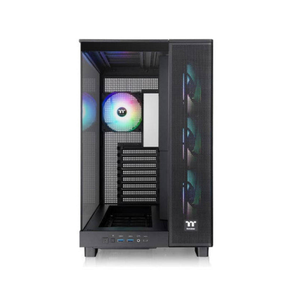 THERMALTAKE Viwe 380 XL TG ARGB ATX Mid Tower Cabinet (Black)