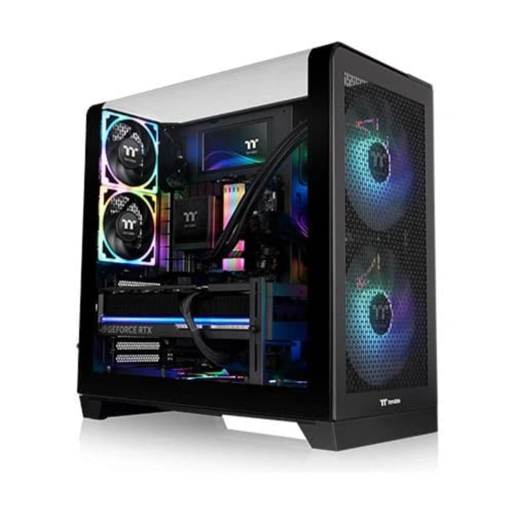 THERMALTAKE View 390 Air ARGB ATX Mid Tower Cabinet ( Black )