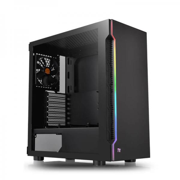 THERMALTAKE H200 RGB ATX Mid Tower Cabinet (Black)
