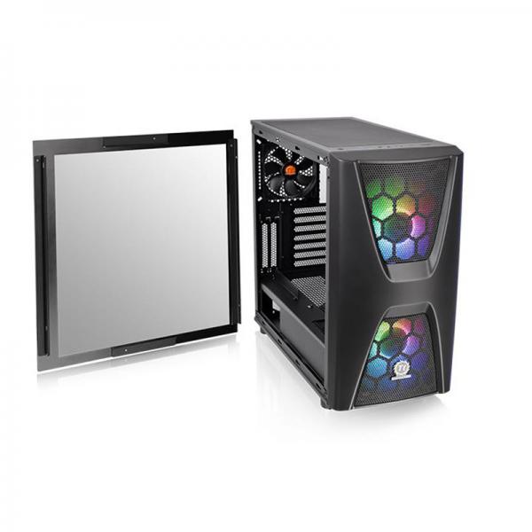 THERMALTAKE Commander C34 TG ARGB ATX Mid Tower Cabinet (Black)
