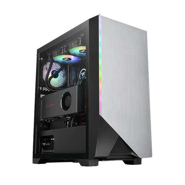 THERMALTAKE H550 TG ARGB ATX Mid Tower Cabinet (Black)