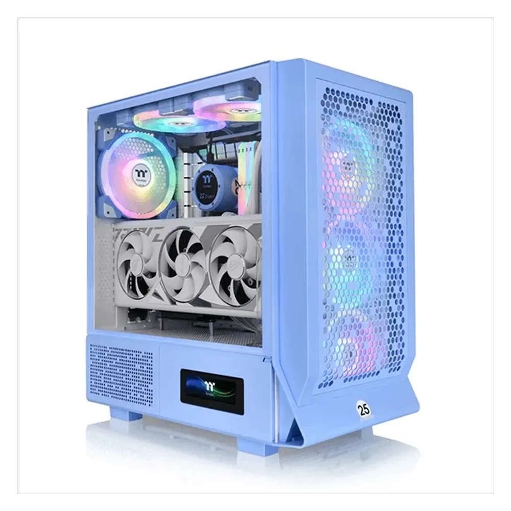THERMALTAKE Ceres 330 TG EATX ARGB Mid Tower Cabinet (Hydrangea Blue)