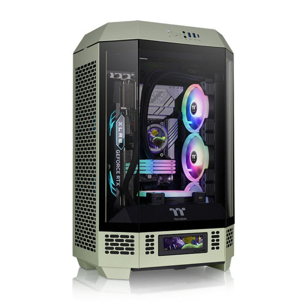THERMALTAKE The Tower 300 M-ATX Mini Tower Cabinet ( Matcha Green )
