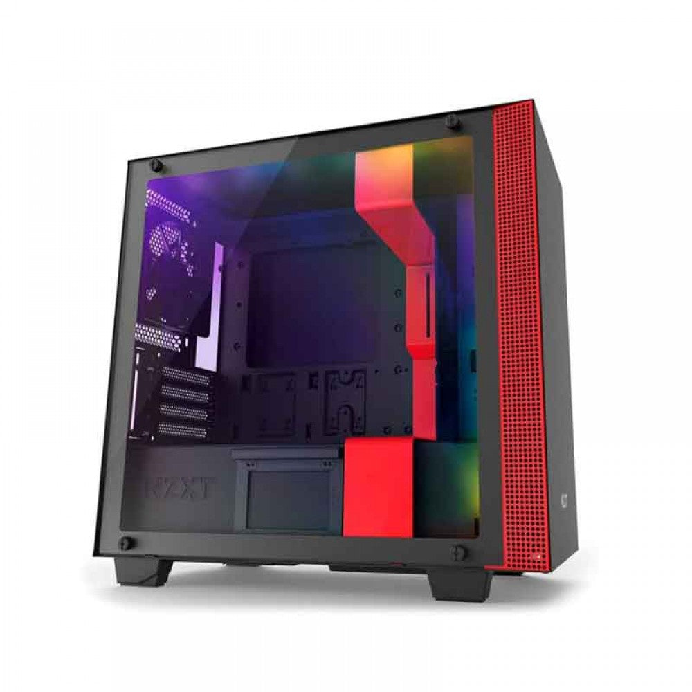NZXT H400i ITX Mini Tower Cabinet ( Black-Red )