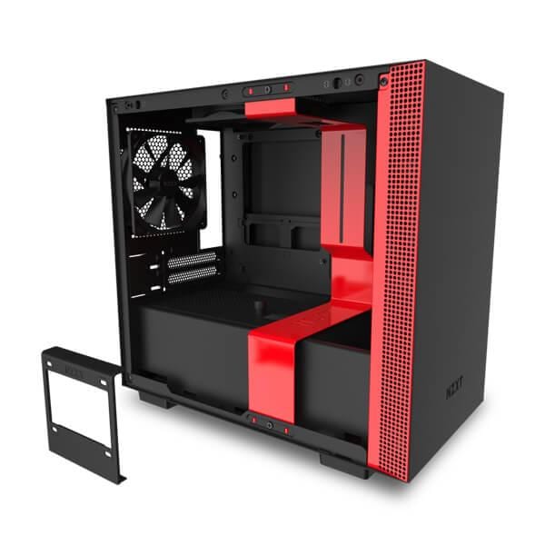 NZXT H210 With Side Panel ITX Mini Tower Cabinet (Matte Black)