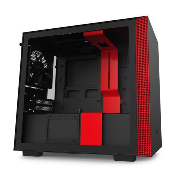 NZXT H210 With Side Panel ITX Mini Tower Cabinet (Matte Black)