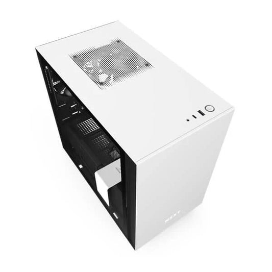 NZXT H210i ITX Mini Tower Cabinet (Matte White-Black)