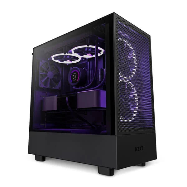 NZXT H5 Flow ATX Mid Tower Cabinet (Black)
