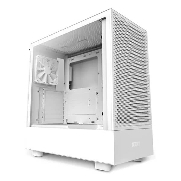 NZXT H5 Flow ATX Mid Tower Cabinet (White)