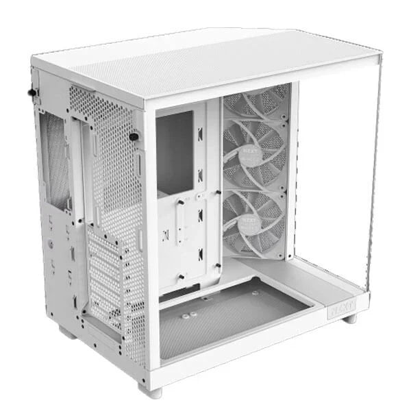 NZXT H6 Flow ATX Mid Tower Cabinet (White)