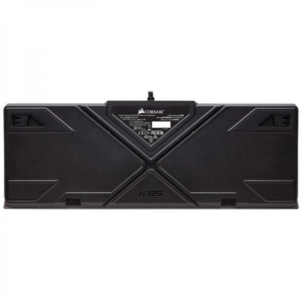 CORSAIR K95 XT Platinum Full Size Mechanical Wired Gaming Keyboard ( Black ) ( Cherry MX Silver Switch )
