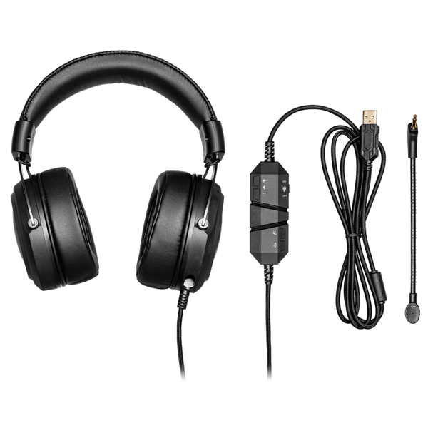 COOLER MASTER CH331 USB 7.1 Surround Gaming Headphone ( Black ) ( Pc )