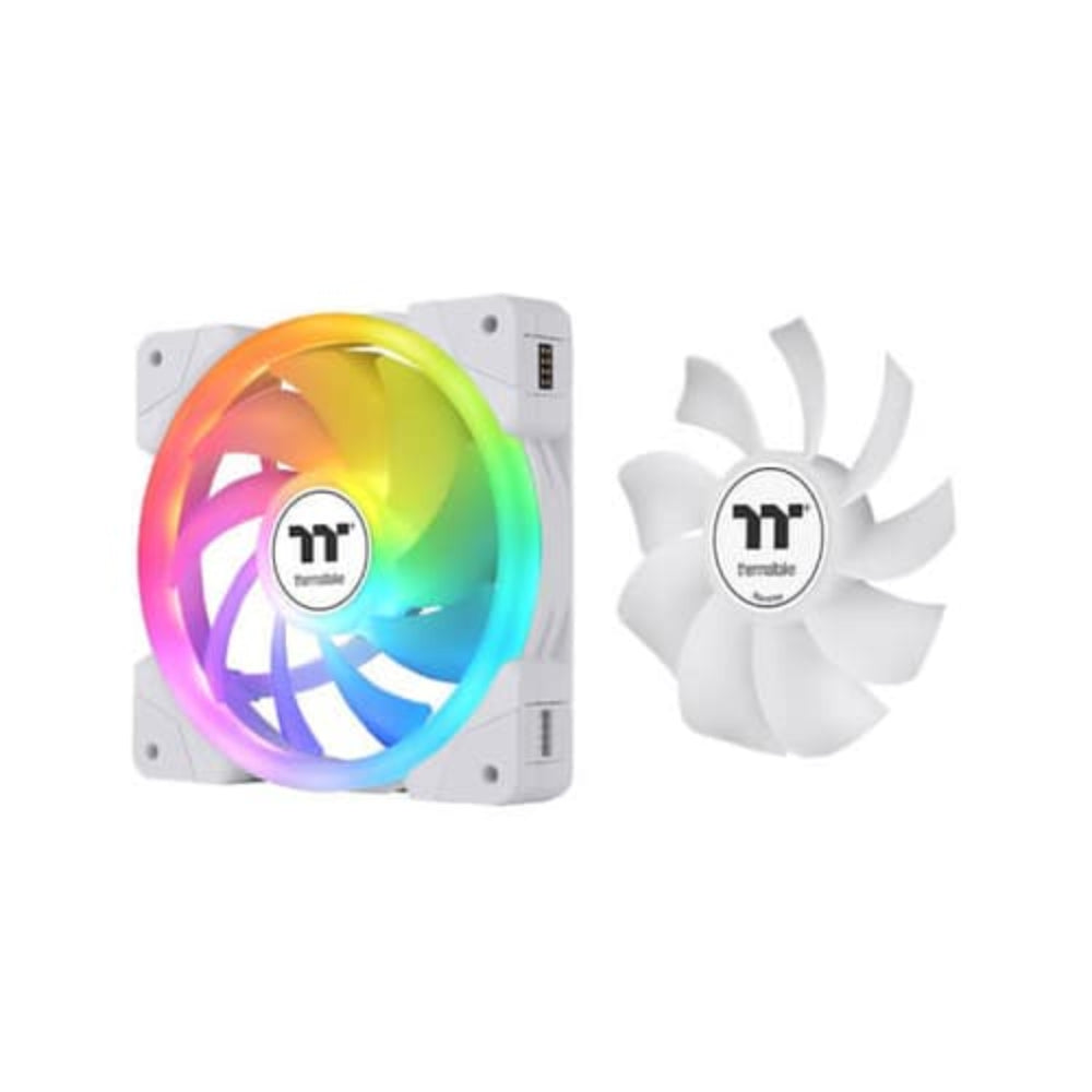 THERMALTAKE Swafan EX12 ARGB Cabinet Fan ( White) ( Triple Pack )
