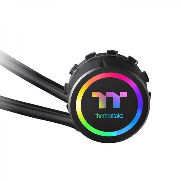 THERMALTAKE Water 3.0 240 ARGB Sync 240mm CPU Liquid Cooler (Black)