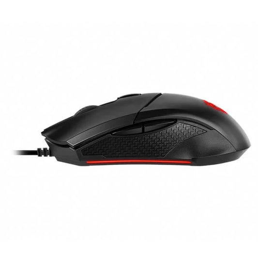 MSI Clutch GM08 Wired Ambidextrous Gaming Mouse ( CLUTCH-GM08 ) ( 4200DPI / 6 Macro Button ) ( Black )