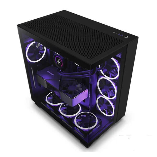 NZXT H9 Flow ATX Mid Tower Cabinet (Black)