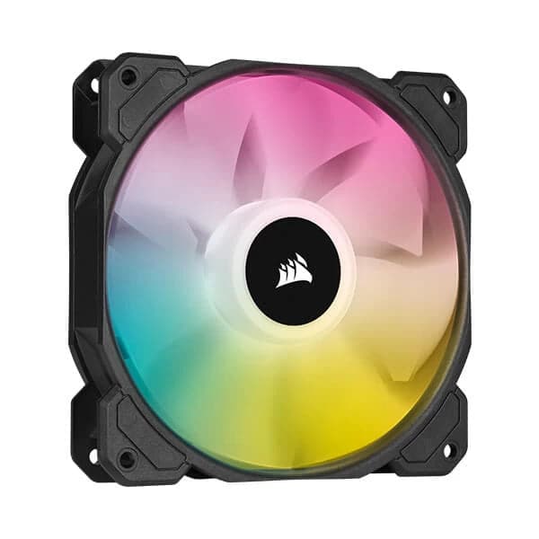 CORSAIR ICUE SP120 120mm RGB Elite Cabinet Fan (Black) (Single Pack)