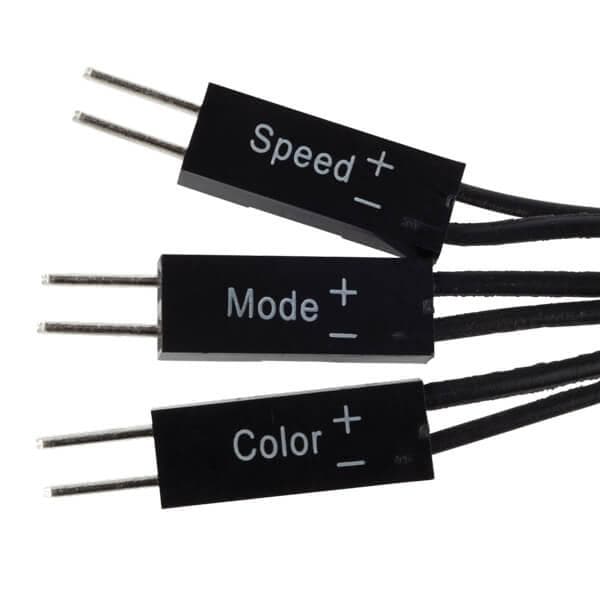 CORSAIR SP120 With Controller RGB Cabinet Fan (Black) (Triple Pack)