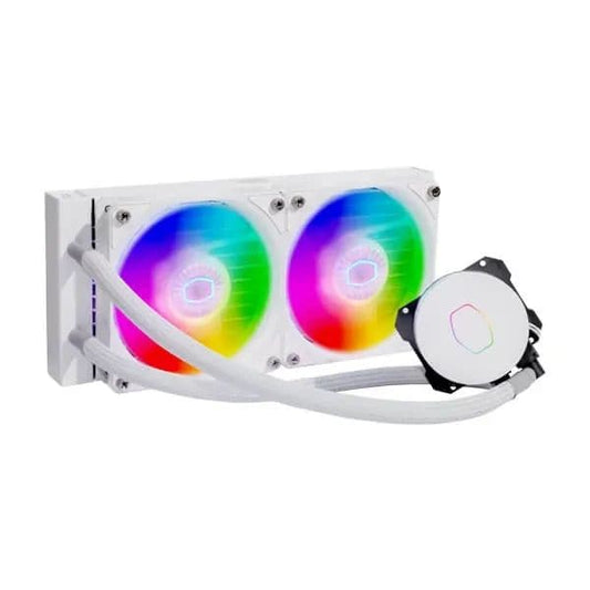 COOLER MASTER ML240L V2 ARGB Edition 240mm CPU Liquid Cooler (White)