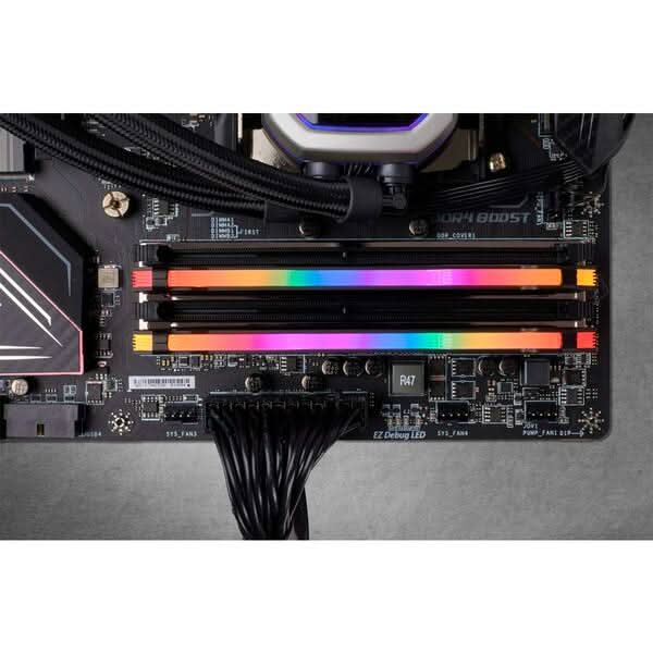 CORSAIR VENGEANCE RGB PRO 64GB (2X 32GB) DDR4 3600MHZ RAM CMW64GX4M2D3600C18