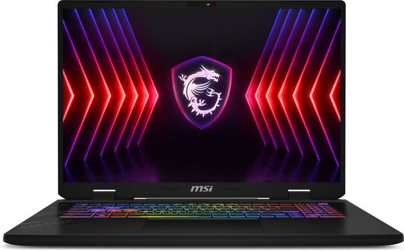 MSI CROSSHAIR 17 HX AI INTEL CORE ULTRA 9 275HX - (32 GB/1 TB SSD/WINDOWS 11 HOME/8 GB GRAPHICS/NVIDIA GEFORCE RTX 5070/240 HZ/170 W) CROSSHAIR 17 HX AI D2XWGKG-031IN GAMING LAPTOP (17 INCH, COSMOS GRAY, 2.8 KG)
