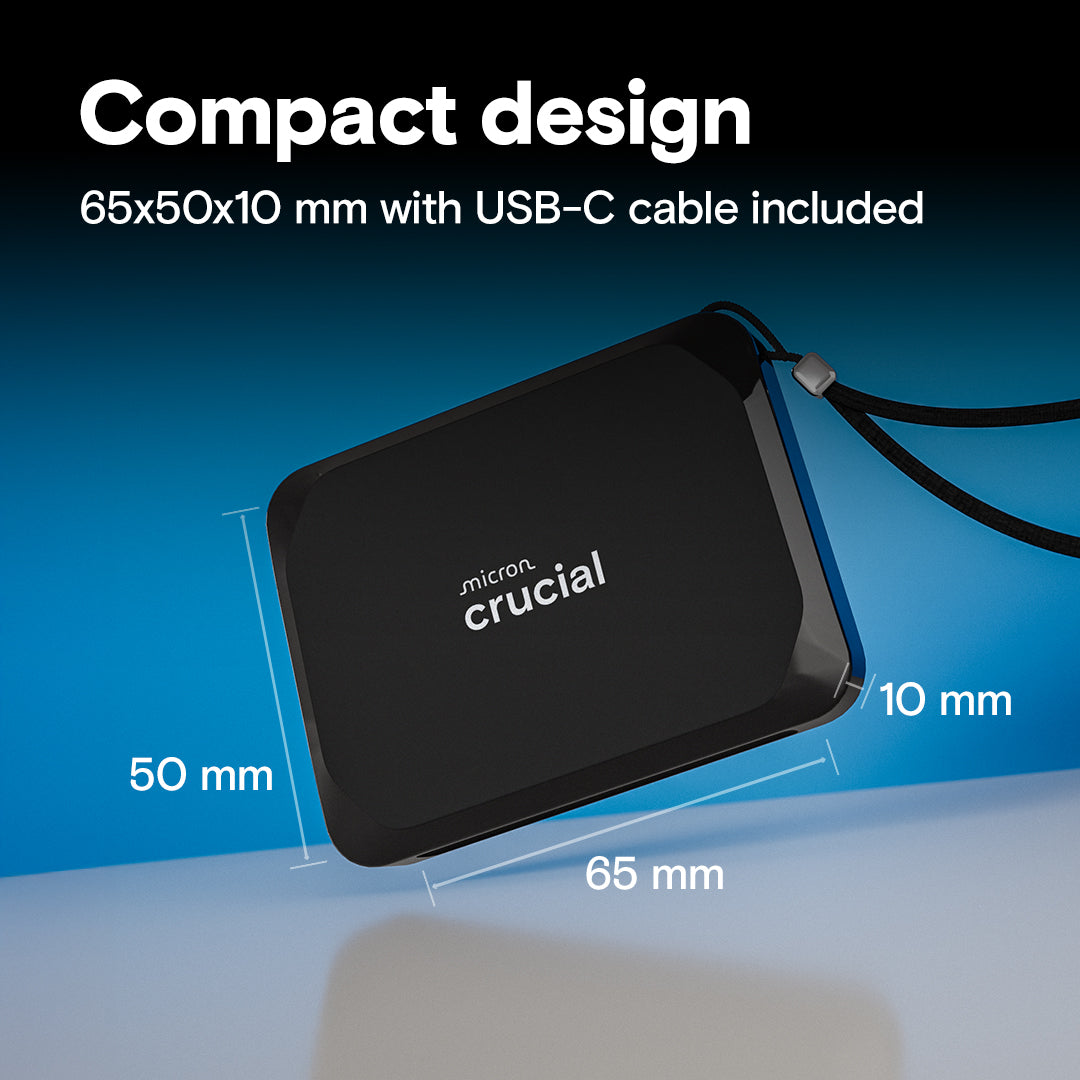 CRUCIAL X9 4TB PORTABLE SSD CT4000X9SSD9