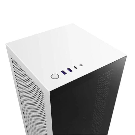 NZXT H1 Version 2 ITX Mini Tower Cabinet (Matte White)