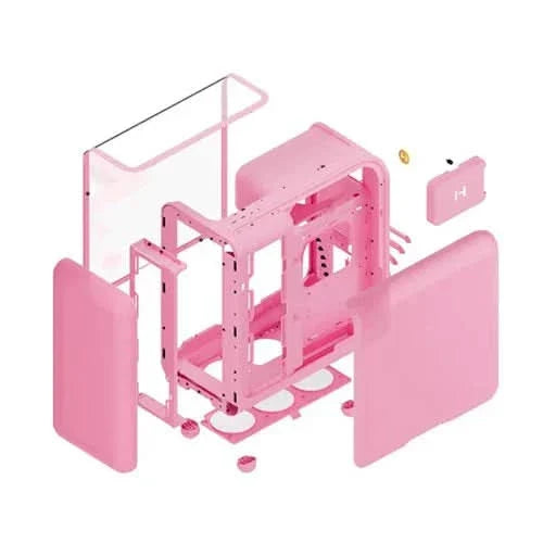 Hyte X50 Strawberry Milk E-ATX Mid Tower Case