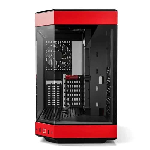 HYTE Y60 Red and Black E-ATX Mid Tower Case