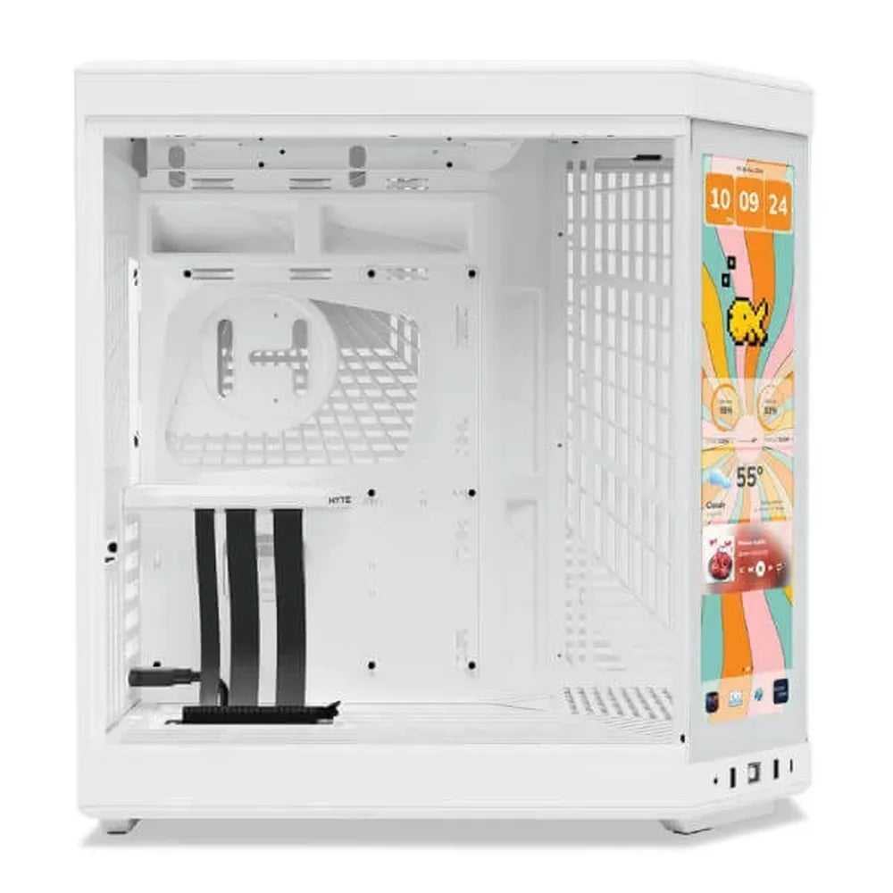 HYTE Y70 Touch Infinite E-ATX Mid Tower Cabinet (White)