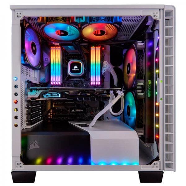 CORSAIR H115i RGB Platinum 280mm CPU Liquid Cooler (Black)