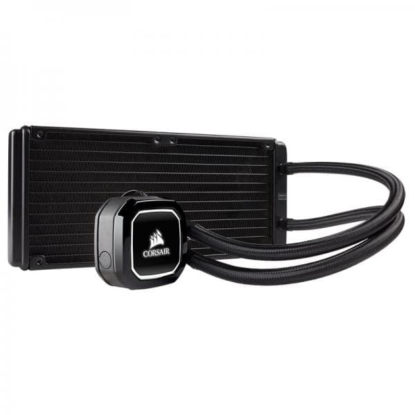 CORSAIR H100x 240mm CPU Liquid Cooler (Black)