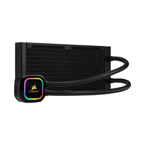 CORSAIR H100i Pro XT RGB 240mm CPU Liquid Cooler (Black)