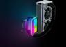 HYTE THICC Q60 LIQUID COOLER BLACK WHITE HYTE-Q60-BW