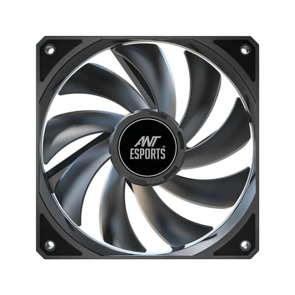 ANT ESPORTS Darkflow Cabinet Fan (Triple Pack) ( Black )