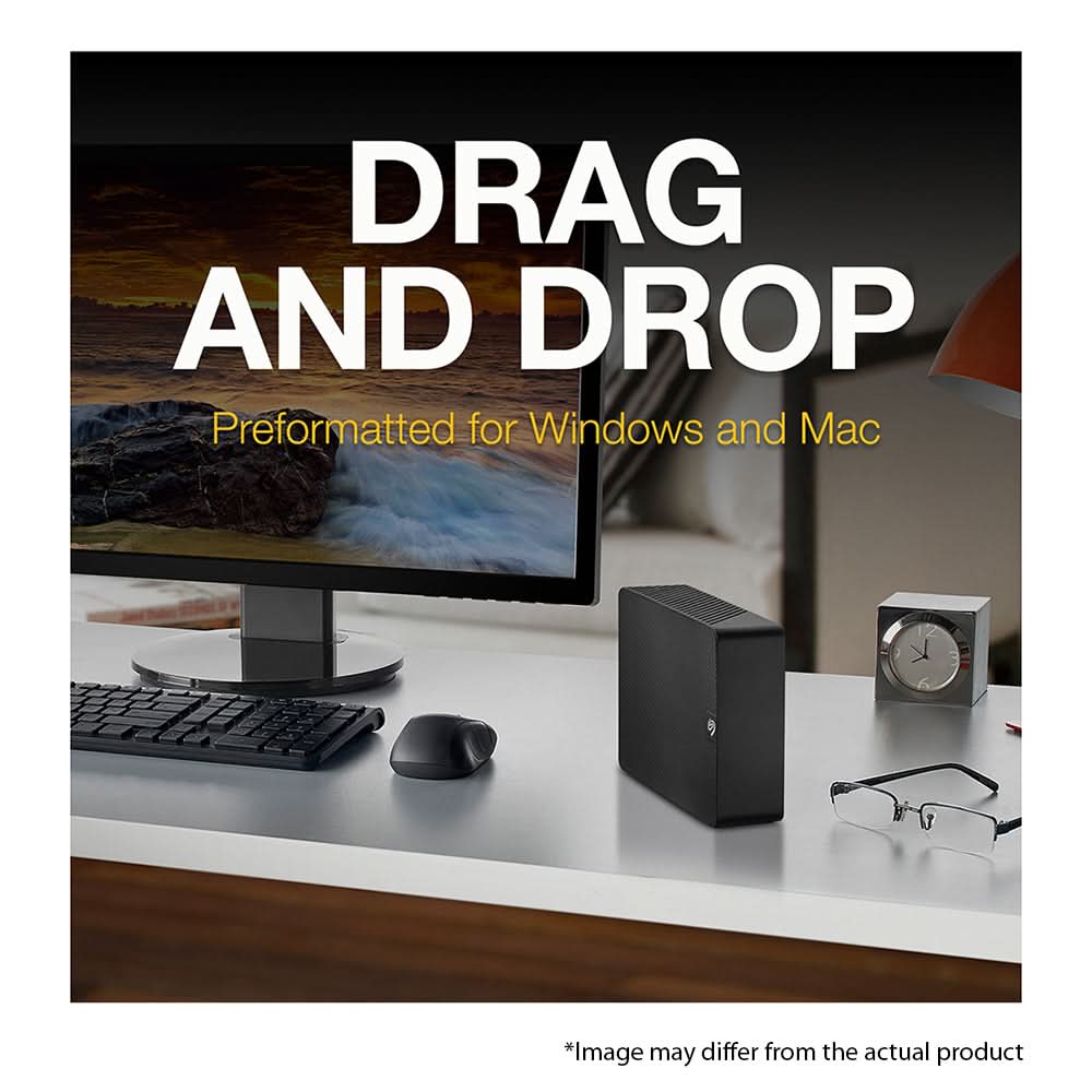 SEAGATE EXPANSION 6TB EXTERNAL 3.5 HARD DRIVE
