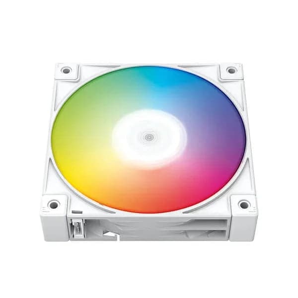 DEEPCOOL FC120 1800RPM 120mm PWM RGB Cabinet Fan (White) (Triple Pack)