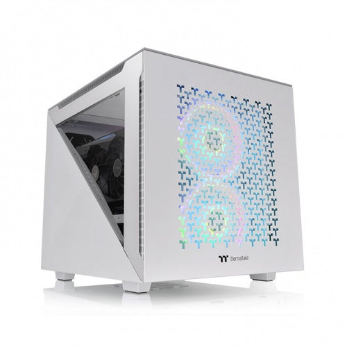 THERMALTAKE Divider 200TG Air MATX Mini Tower Cabinet (Snow)