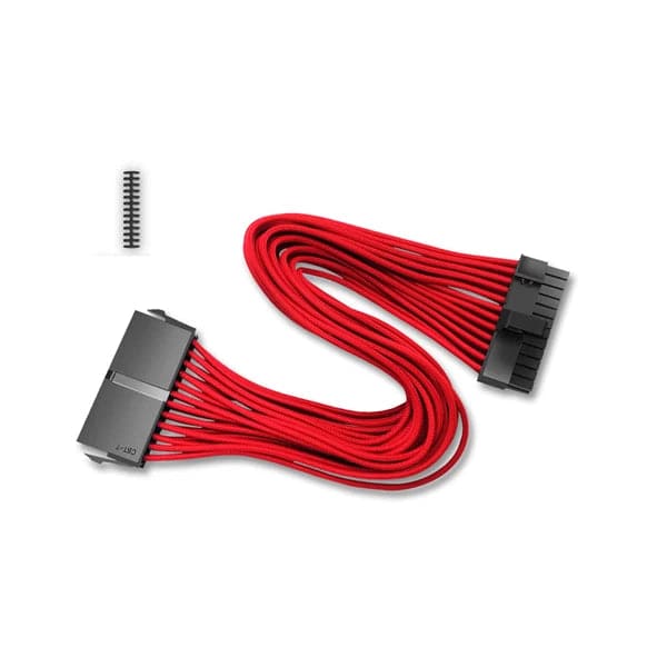 DEEPCOOL EC 300 PSU Extension Cable (Red) (24 Pin)