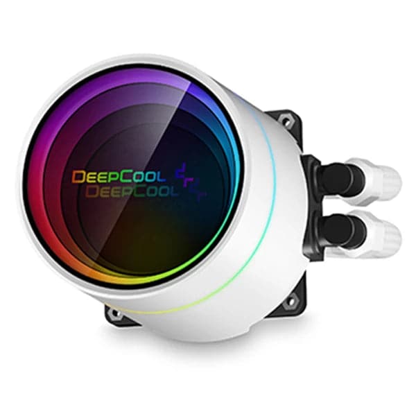 DEEPCOOL Gamerstorm Castle 240EX ARGB 240mm CPU Liquid Cooler (White)