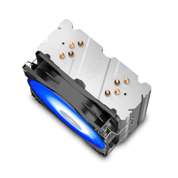 DEEPCOOL Gammaxx 400 V2 With Blue LED 120mm Single Tower CPU Air Cooler (Black)
