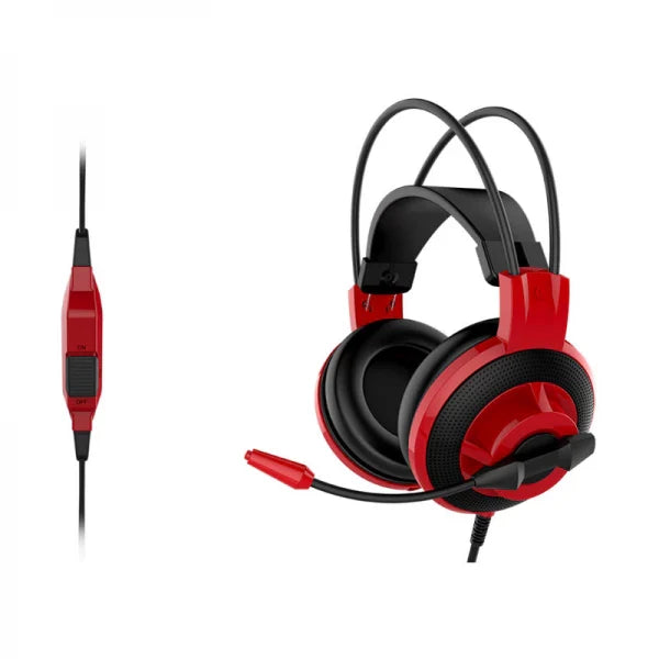 MSI DS501 RGB Wired 3.5mm 7.1 Surround Gaming Headphone ( Black ) ( PC / Xbox / Mobile / Mac )