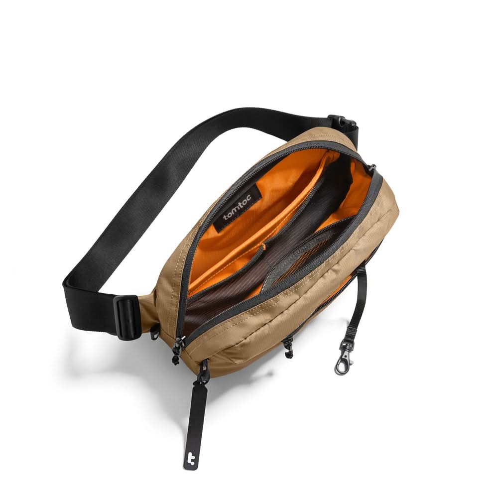TOMTOC AVIATOR-T33 CHEST BAG 2.5L-KHAKI