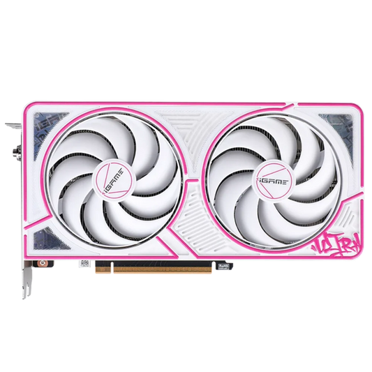 COLORFUL iGame GeForce RTX 5050 Ultra W Duo OC 8GB-V White NVIDIA Graphic Card
