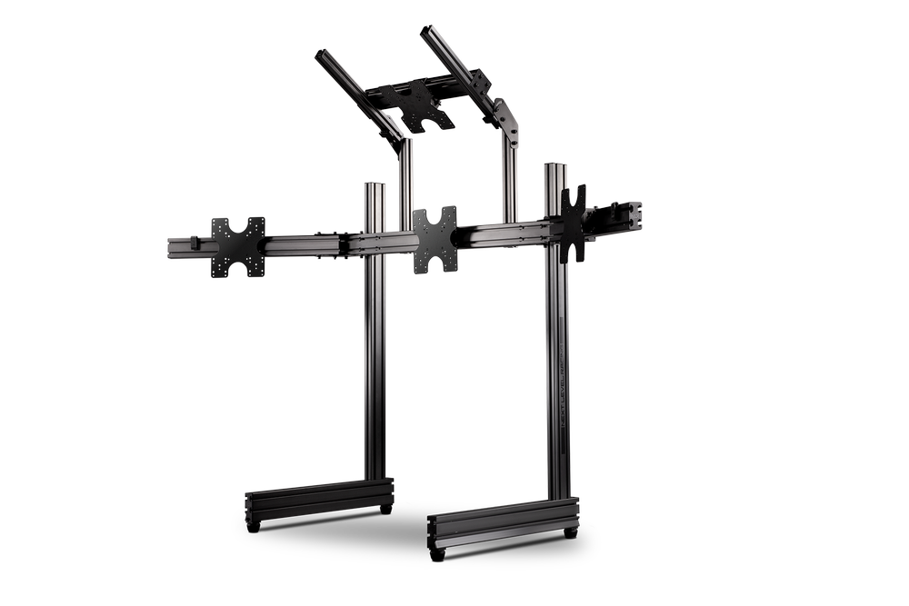 NEXT LEVEL RACING Elite Quad Monitor Stand Carbon Grey NLR-E008