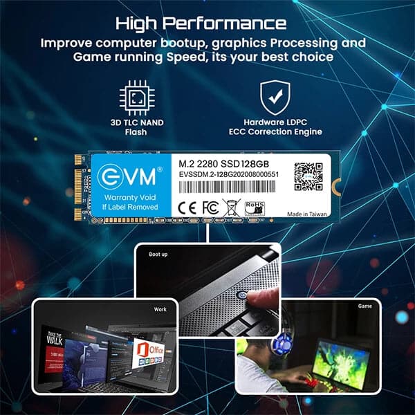 EVM 128GB M.2 SATA SATA 3 Internal Solid State Drive ( SSD )