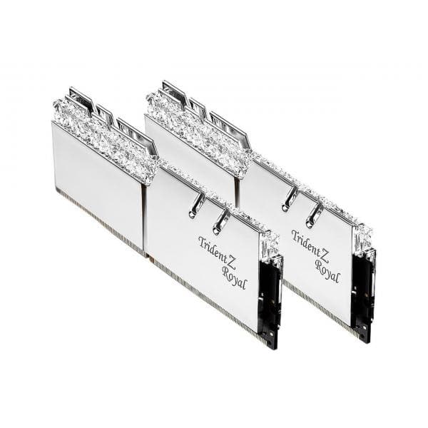 G.SKILL Trident Z Royal 32GB ( 16GB x 2 ) 3600MHz DDR4 RGB RAM ( Silver ) ( CL16 )