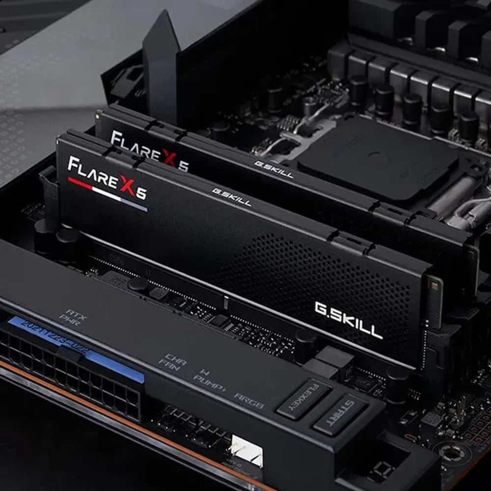 G.SKILL Flare X5 64GB ( 32GBx2 ) 6000MHz DDR5 RAM ( Black ) ( CL30 )